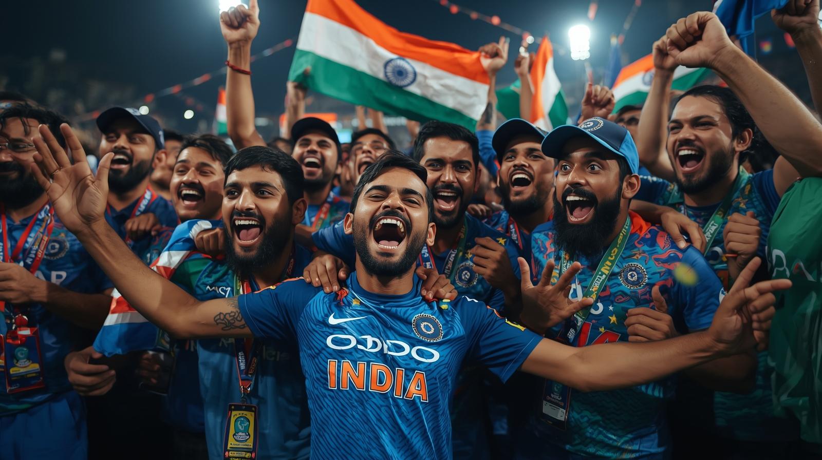 Team India Wins Asia Cup 2025 Dubai International Stadium