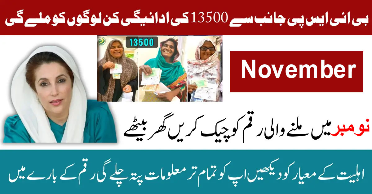 BISP 8171 Eligibility Criteria November 2025
