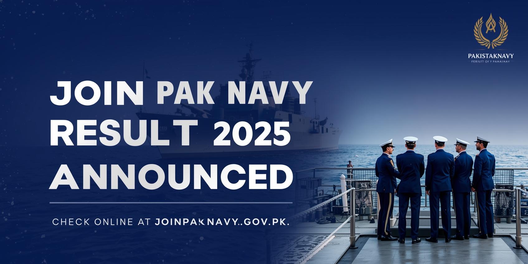 Join Pak Navy Result 2025